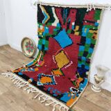 Handcrafted Moroccan Berber Rug 155 X 105 CM
