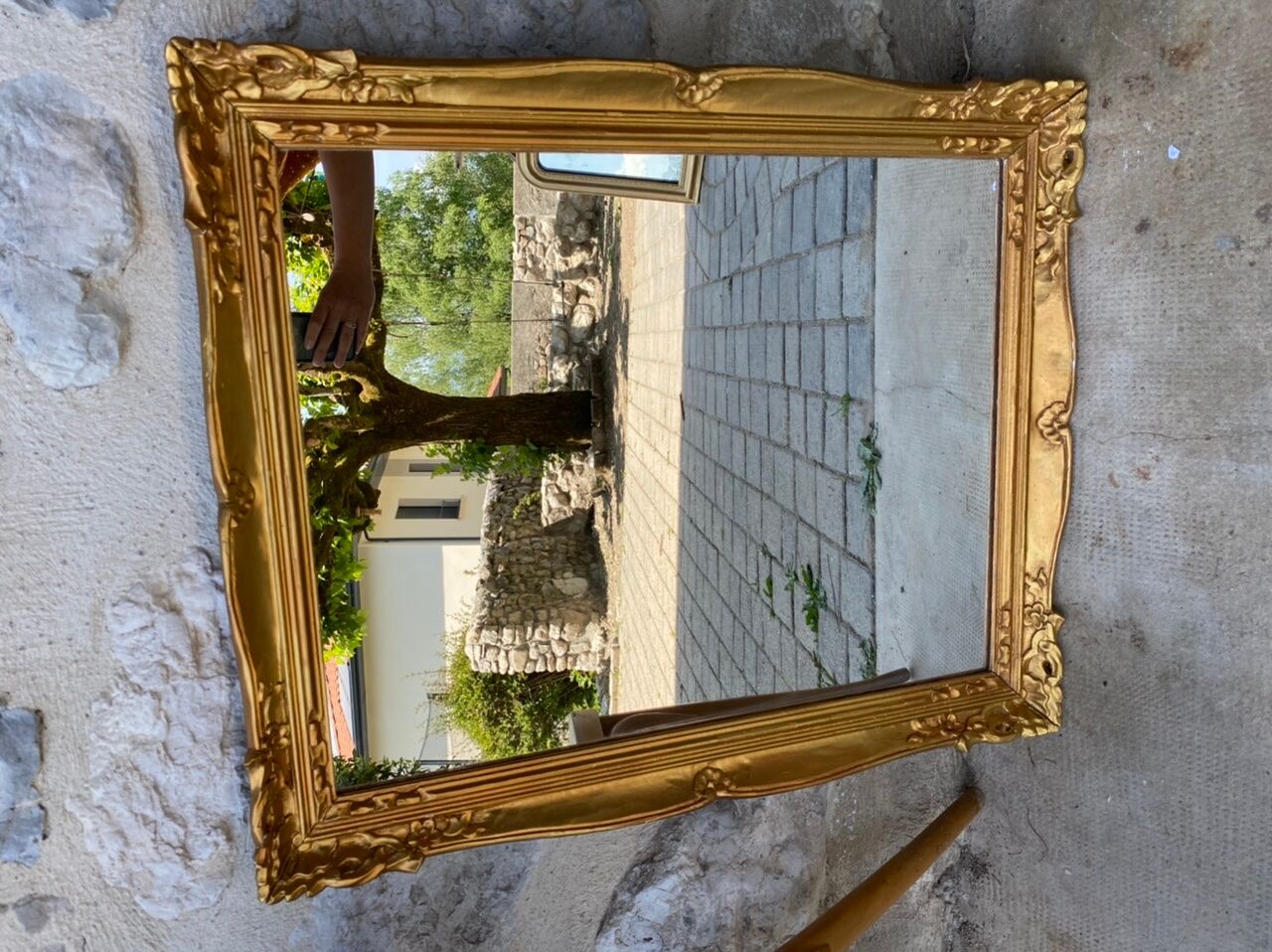 Rectangular mirror