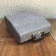 Former Scheidegger "princess matic" metal beige writing machine - vintage malle