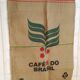 Burlap coffee bag "Do Brasil"