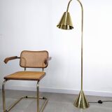 Lampadaire en laiton par Valentí