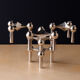 Stoff Nagel candle holders
