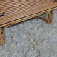 Bamboo and rattan chest of drawers  of the 60s