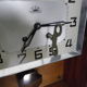 Horloge pendule dite "faux carillon" marque Morbier France, années 70