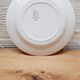 Set 6 assiettes plates fleurs bleues