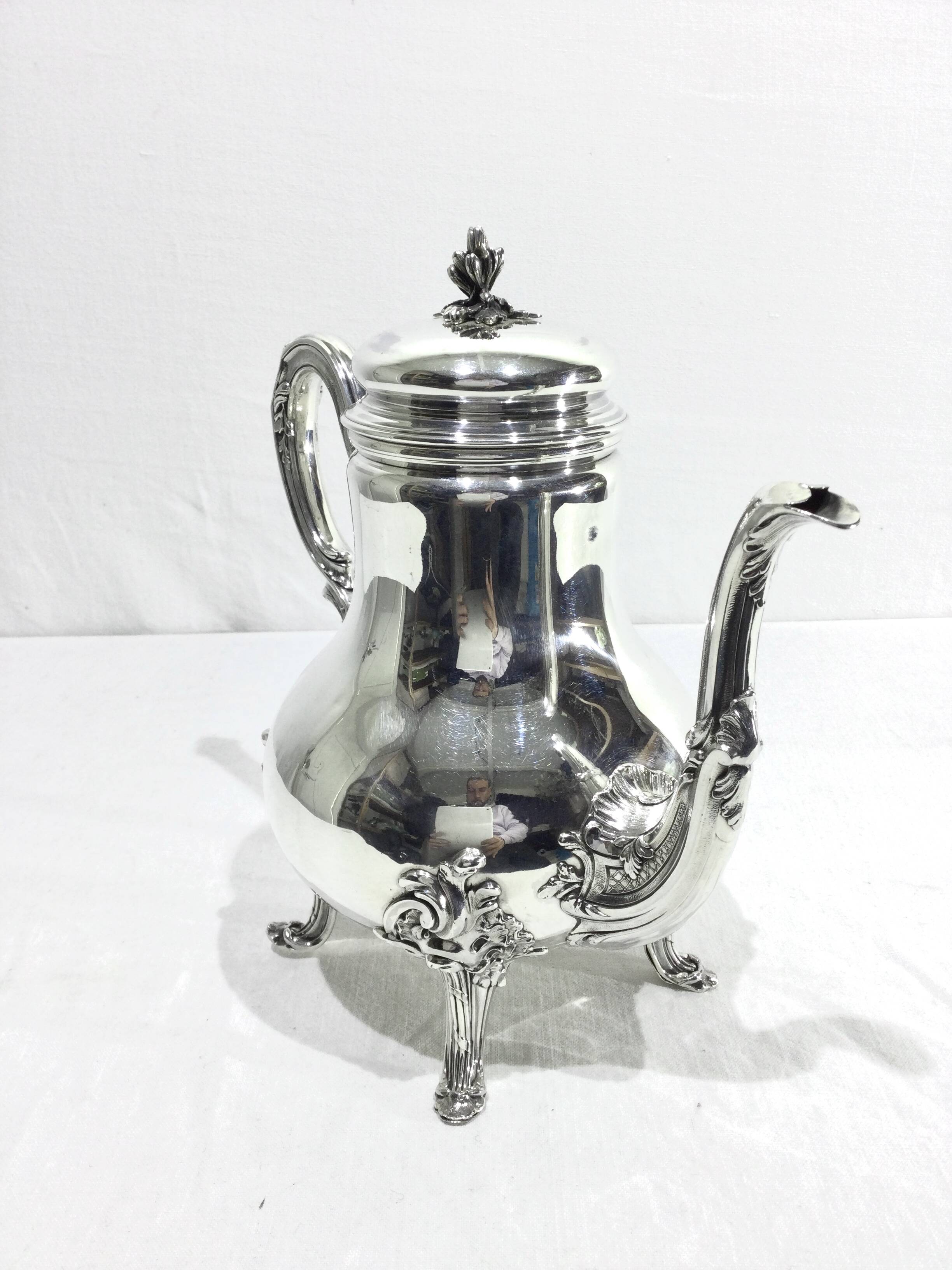 Emile Puiforcat – Silver teapot