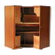 Teak "Magic Box" Bureau by Mummenthaler & Meier, 1960s
