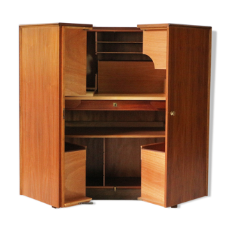 Teak "Magic Box" Bureau by Mummenthaler & Meier, 1960s