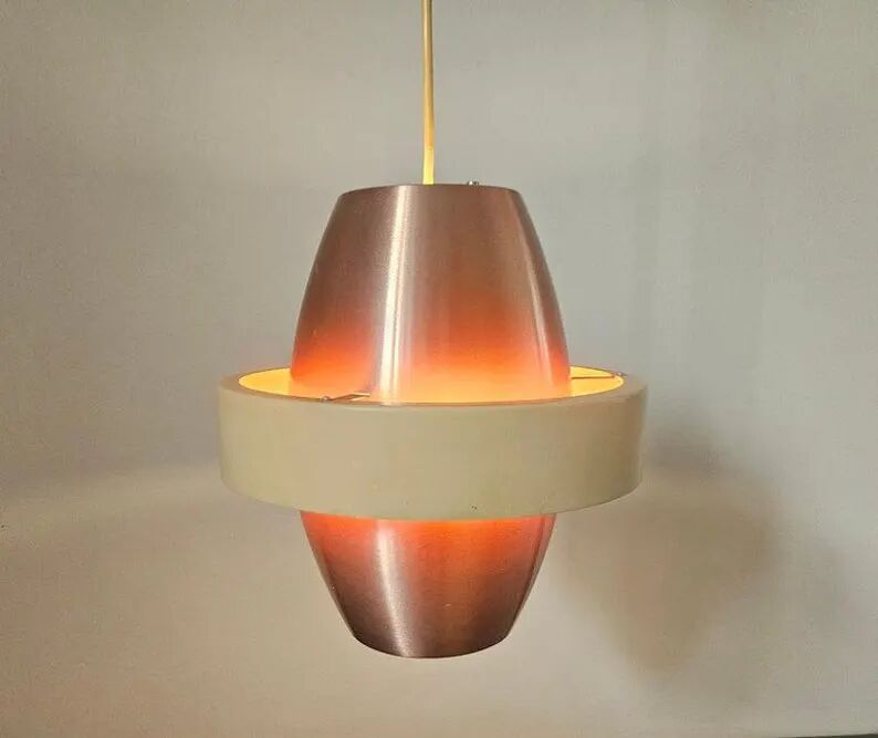 Rare Midcentury Pendant SATURN Space Age style, Denmark, 1970s