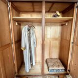 Parisian cabinet in removable raw wood