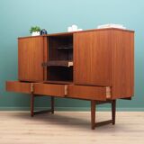 Teak highboard, Danish design, 1960s, production: Denmark