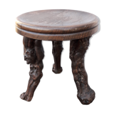 Brutalist tripod stool