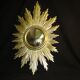 Large curved Sun 78cm mirror