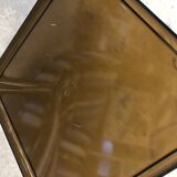 Table d’appoint en plexiglass fumé