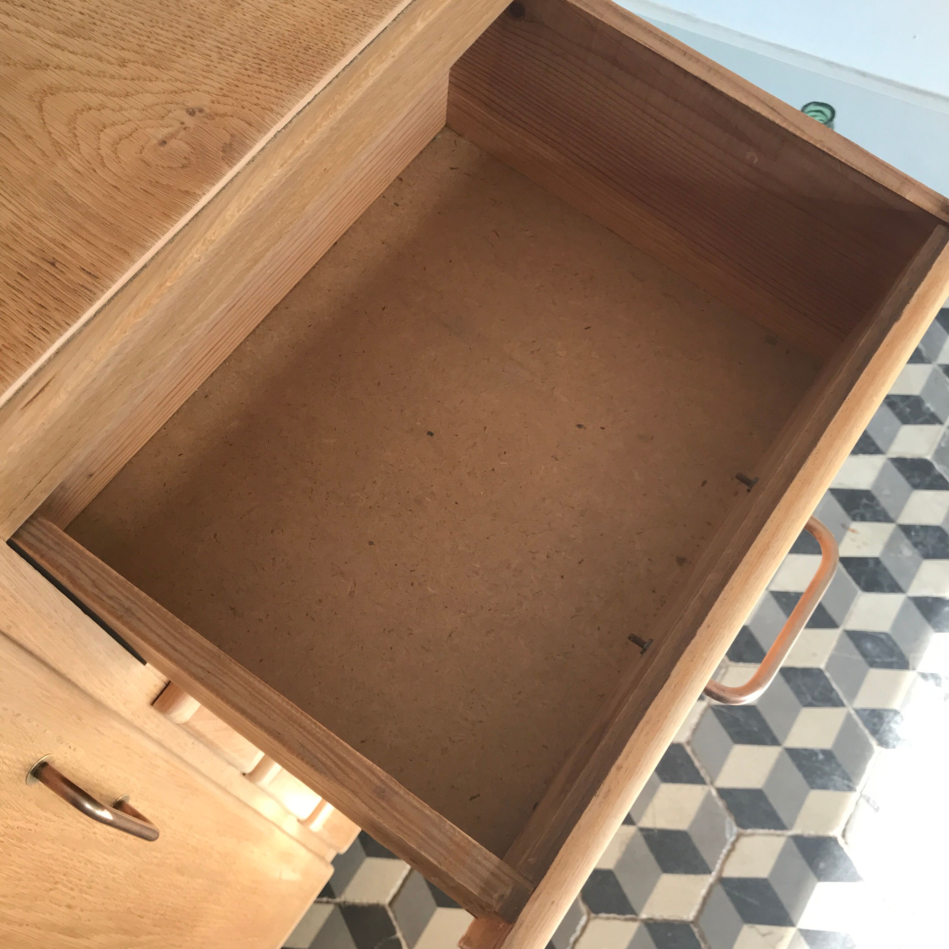 Vintage asymmetric cabinet