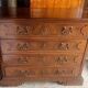 17th-century walnut antique chest of drawers