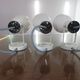 Series of 3 lita wall lights model 0550 france 60s 70s