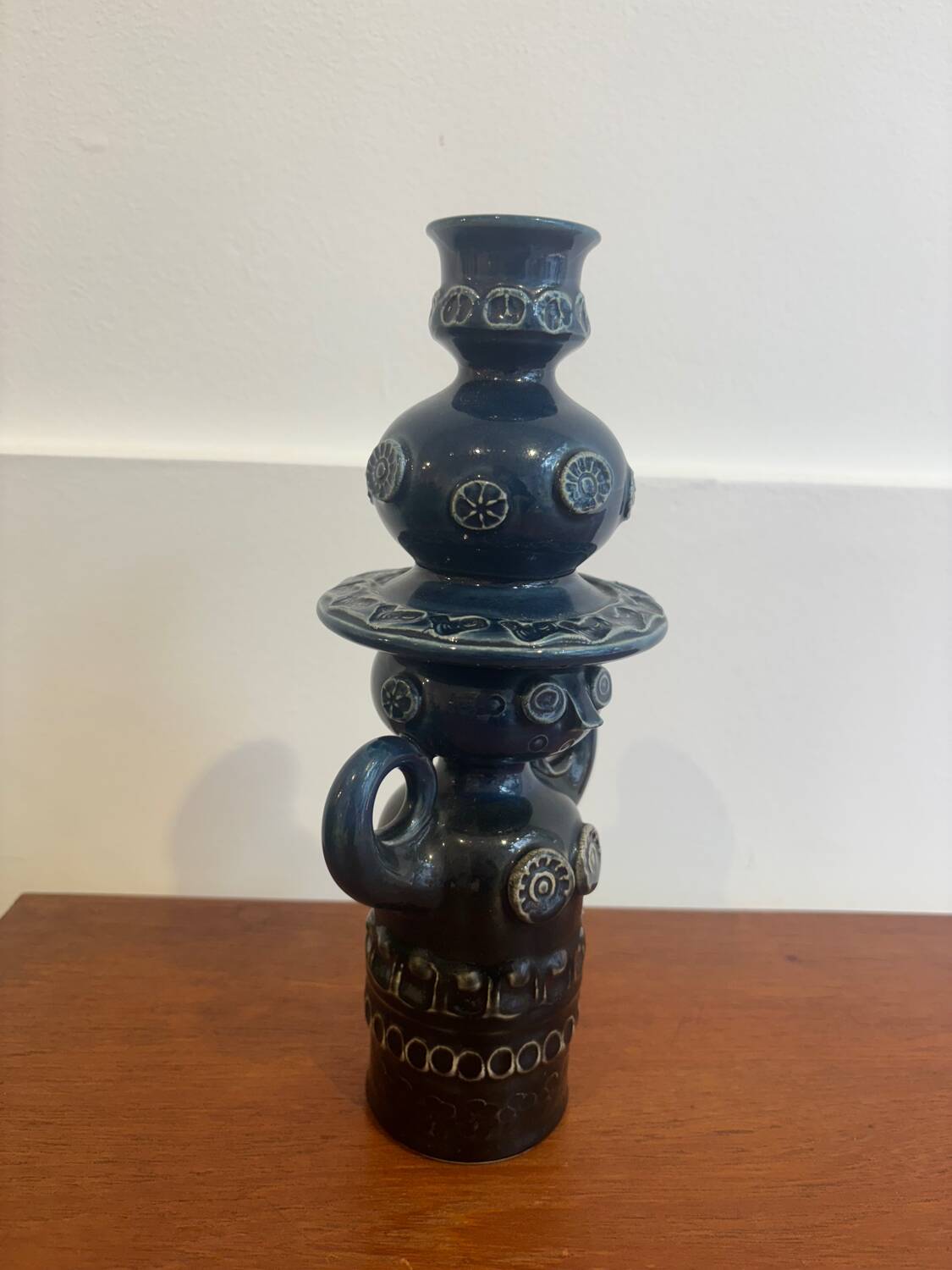 Bjorn Wiinblad Rosenthal ceramic candle holder