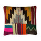 Housse de coussin en patchwork turc vintage, 40 x 40 cm