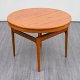 High-low-bass table, 60s, with extension cord