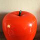 Seau à glaçons Pomme plastique glace seventies vintage