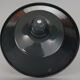 Industrial suspension in enamelled sheet anthracite gray 36cm size M 1960