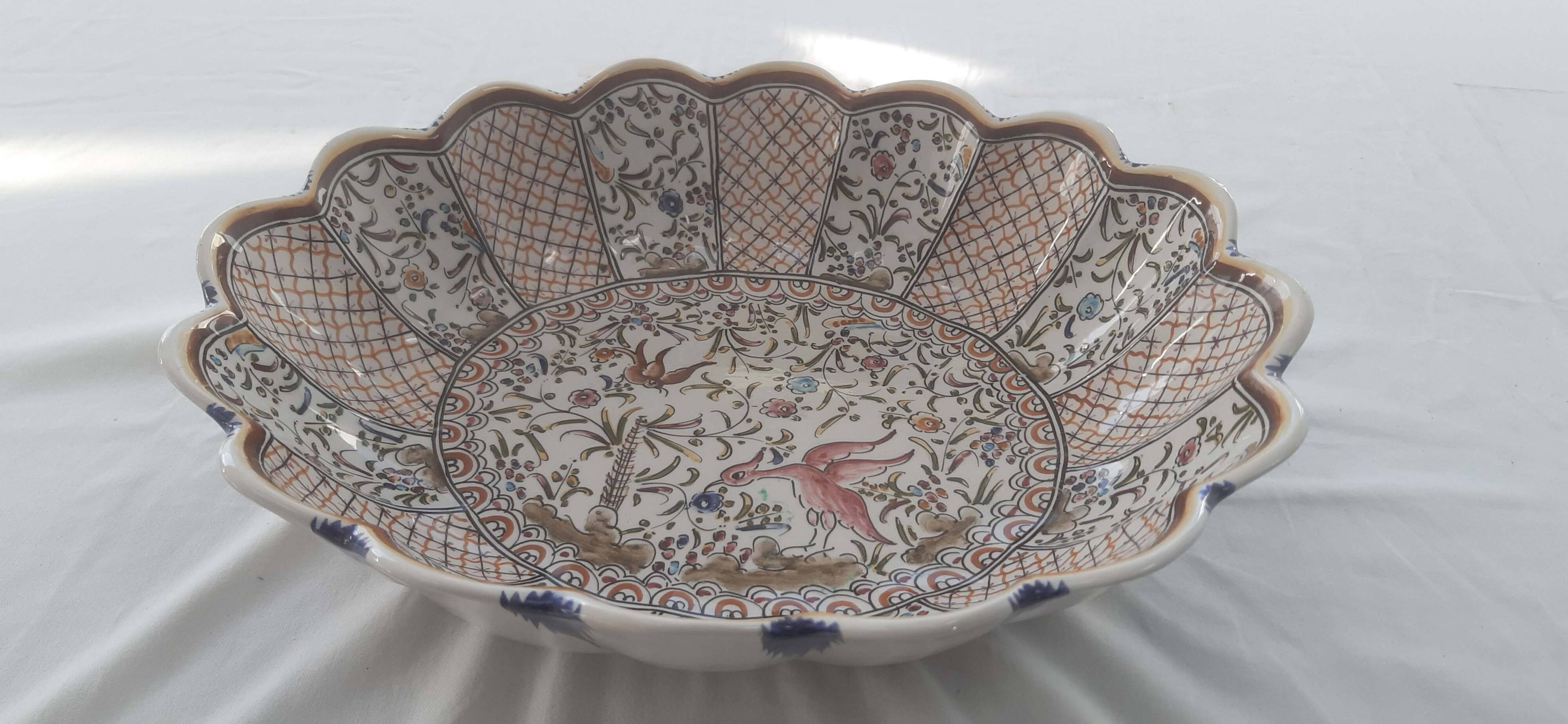 Conimbriga ceramic dish in Portugal