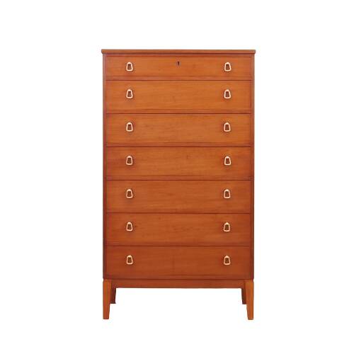 Commode en acajou, design danois, années 1970, production : Danemark