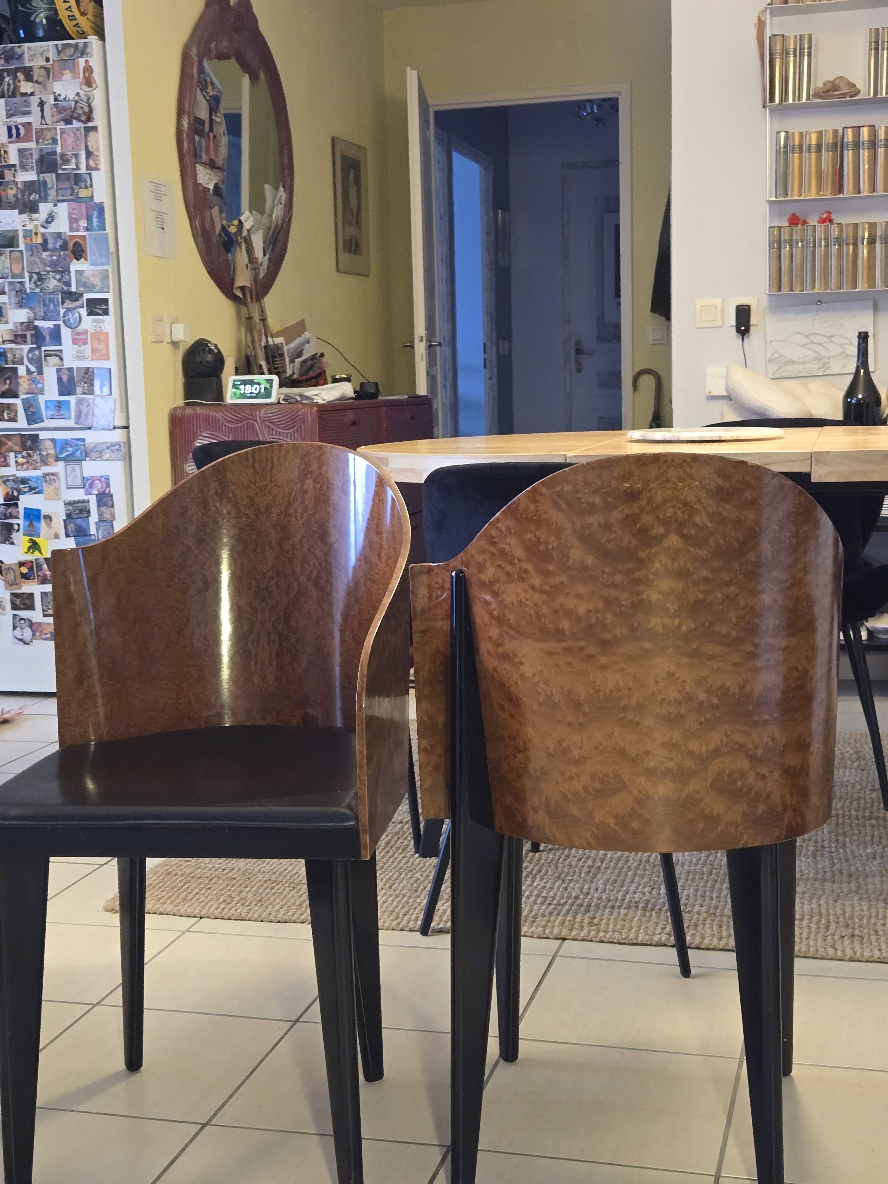 A pair of TOSCANA chairs.