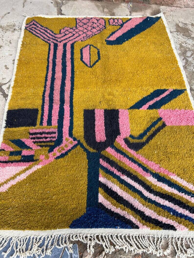 Moroccan rug, authentic Berber rug 150/250cm