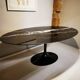 Table Eero Saarinen pour Knoll ovale 198 cm marbre noir marquina