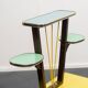 Vintage flower bench, 50s