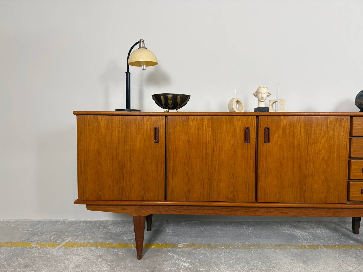 Scandinavian teak sideboard – 1960s