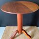 Wooden pedestal table