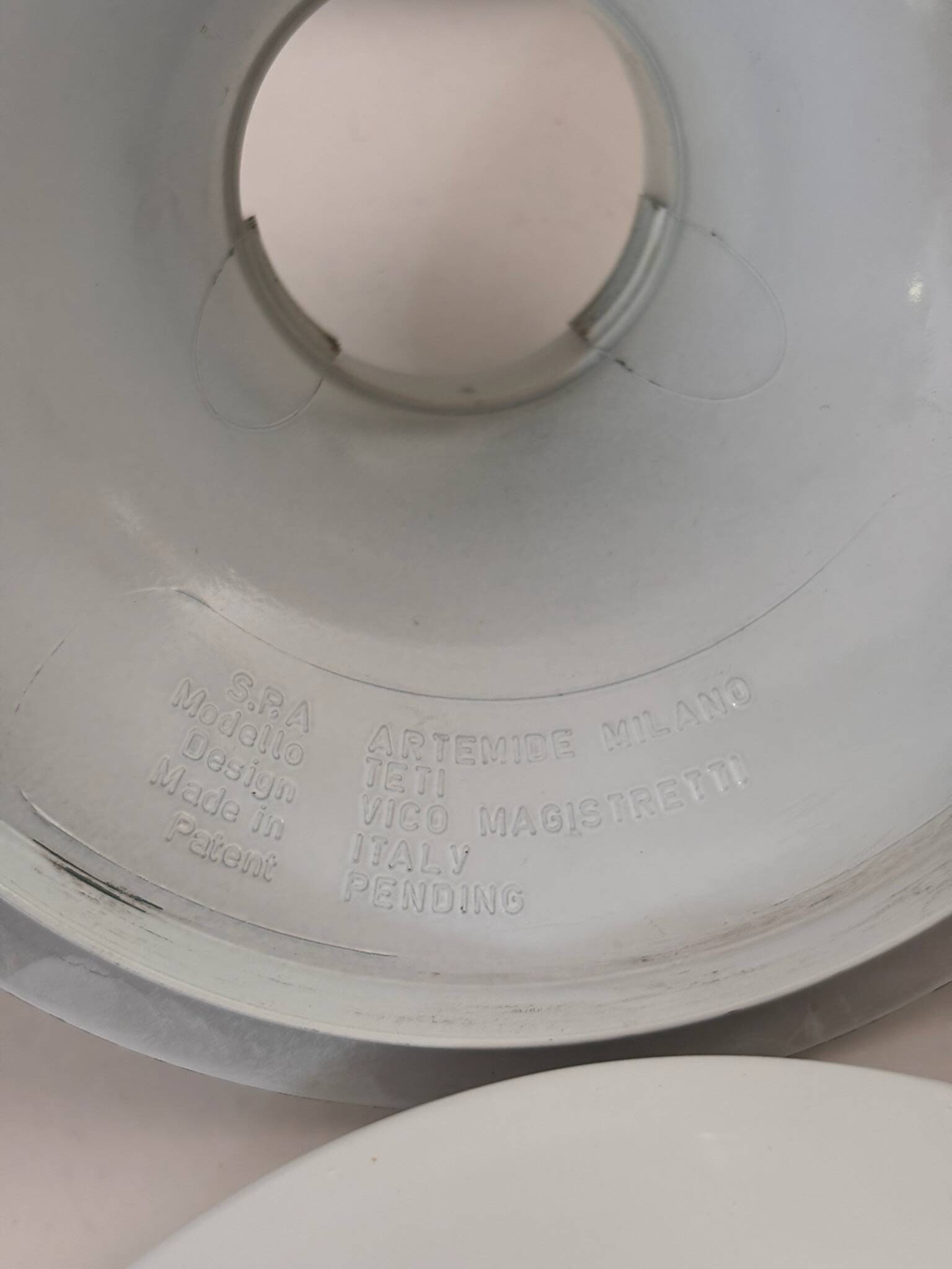 Composition of 13 Teti Wall Lights by Vico Magistretti for Artemide 1970 ABS Sp