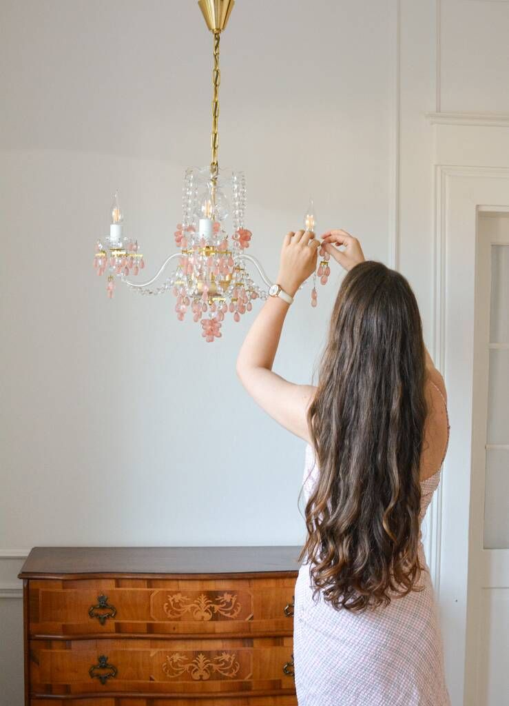 Chandelier en cristal de Bohême par Václav Hanus – Élégance royale