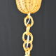 Vintage rattan suspension