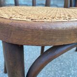 Paire de chaises viennoise bistrot café