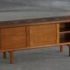 Hansen & Pedersen, independent teak credenza from mid-century modern, 1960s.