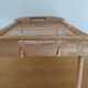 Folding bed tray