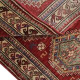 Kazak Oriental Runner Rug, Central Asian Hallway Stair Runner 300 x 68 cm