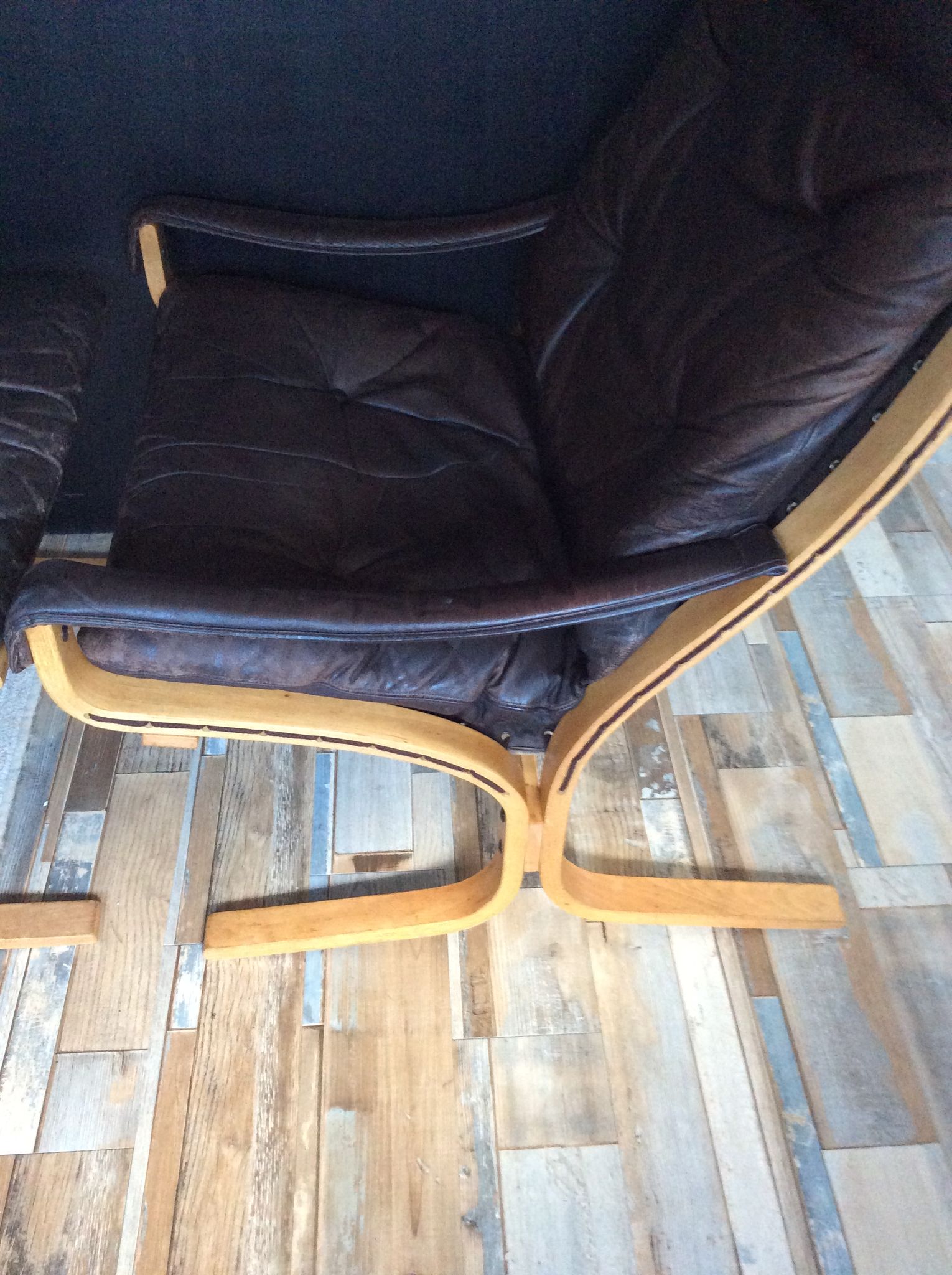 Armchair and ottoman "Siesta" by Ingmar Relling for Westnofa