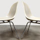 Vintage Herman Miller Fiberglass DSX dining chairs Charles & Ray Eames