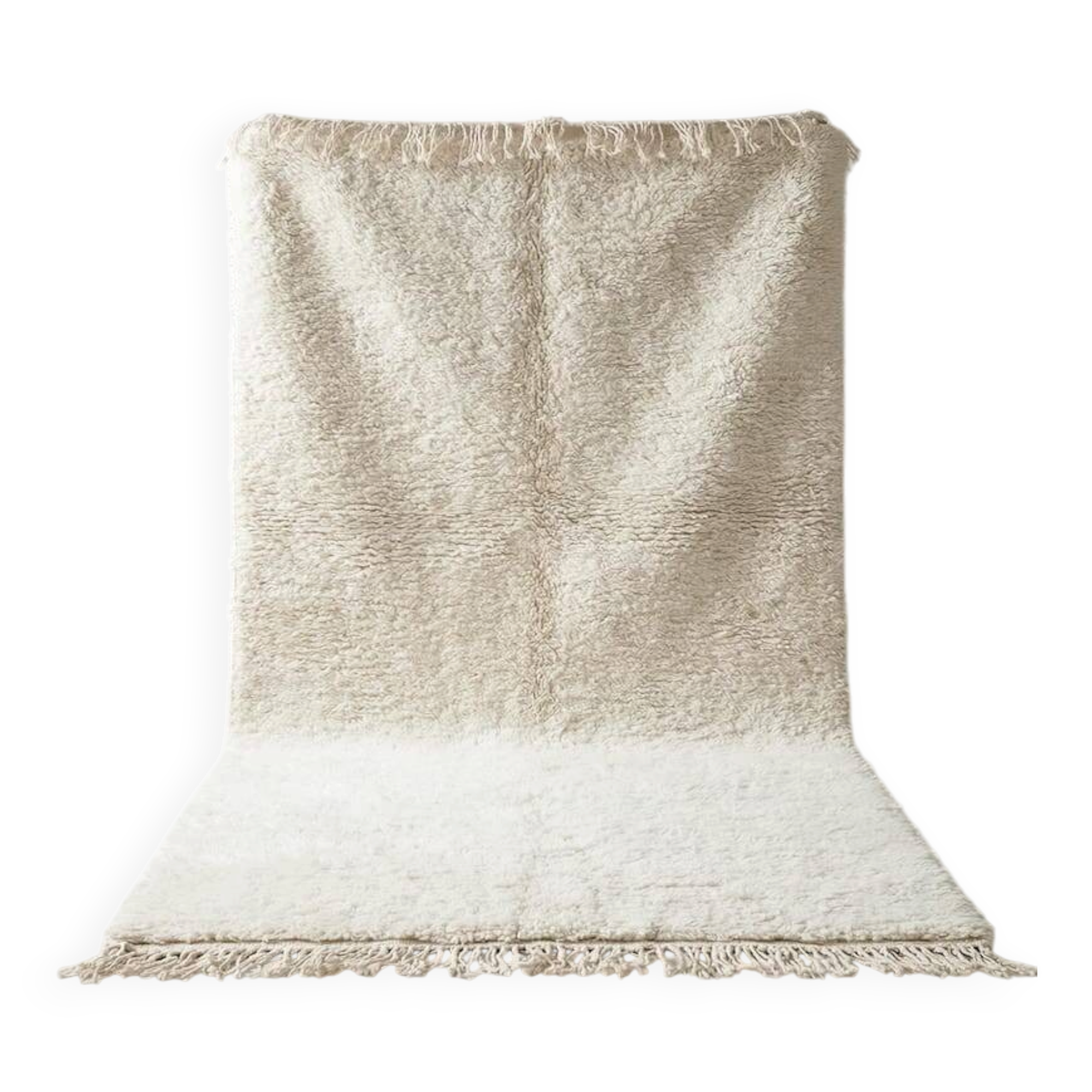Handmade pure wool rug, size 2/3 m.