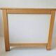 Commode style with rounded edges.