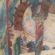 Orientalist painting by Jules Cocheris before 1950.