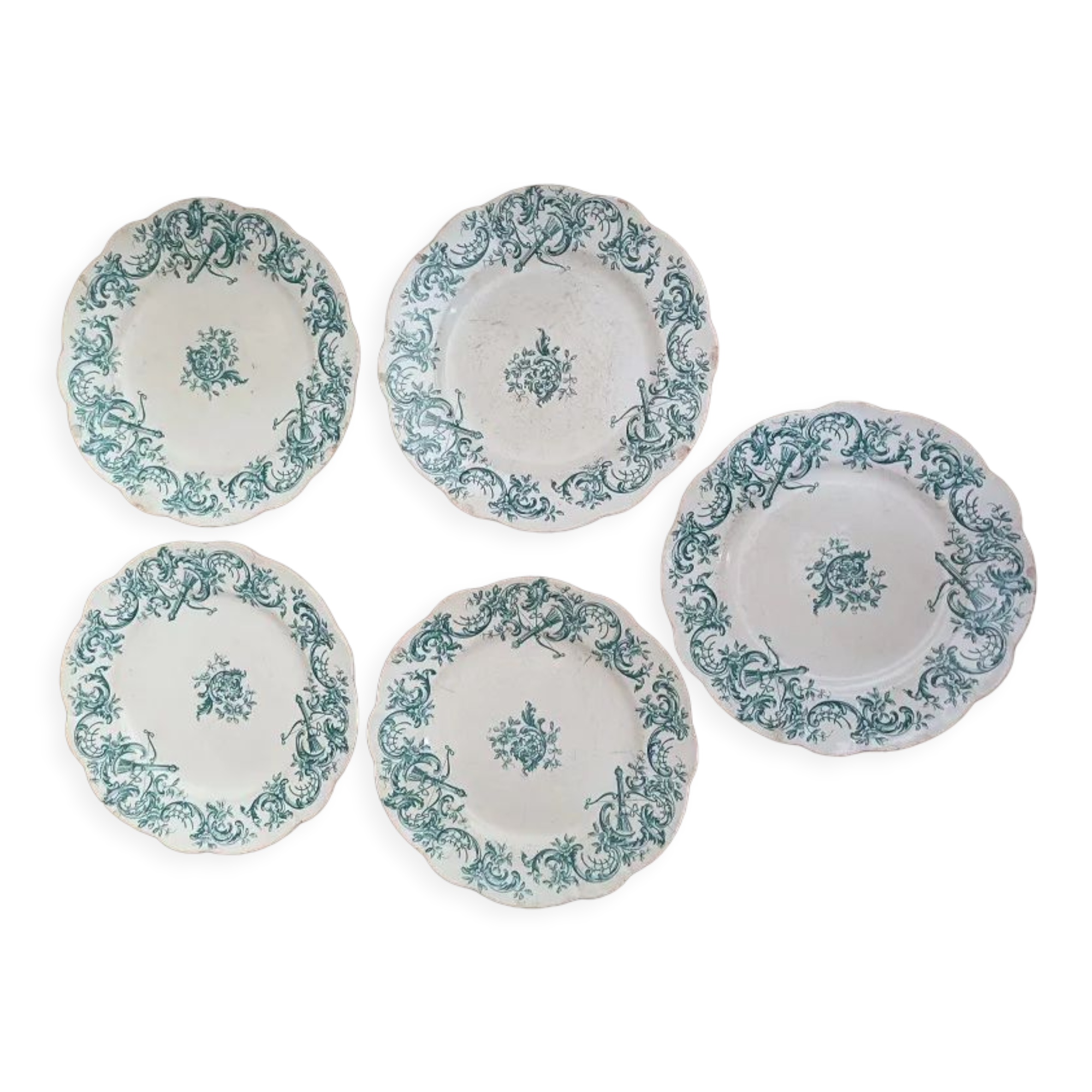 Plate Plate terre de fer Longchamp Héléna