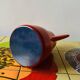 Vintage coffee maker in red enameled metal and Bakelite