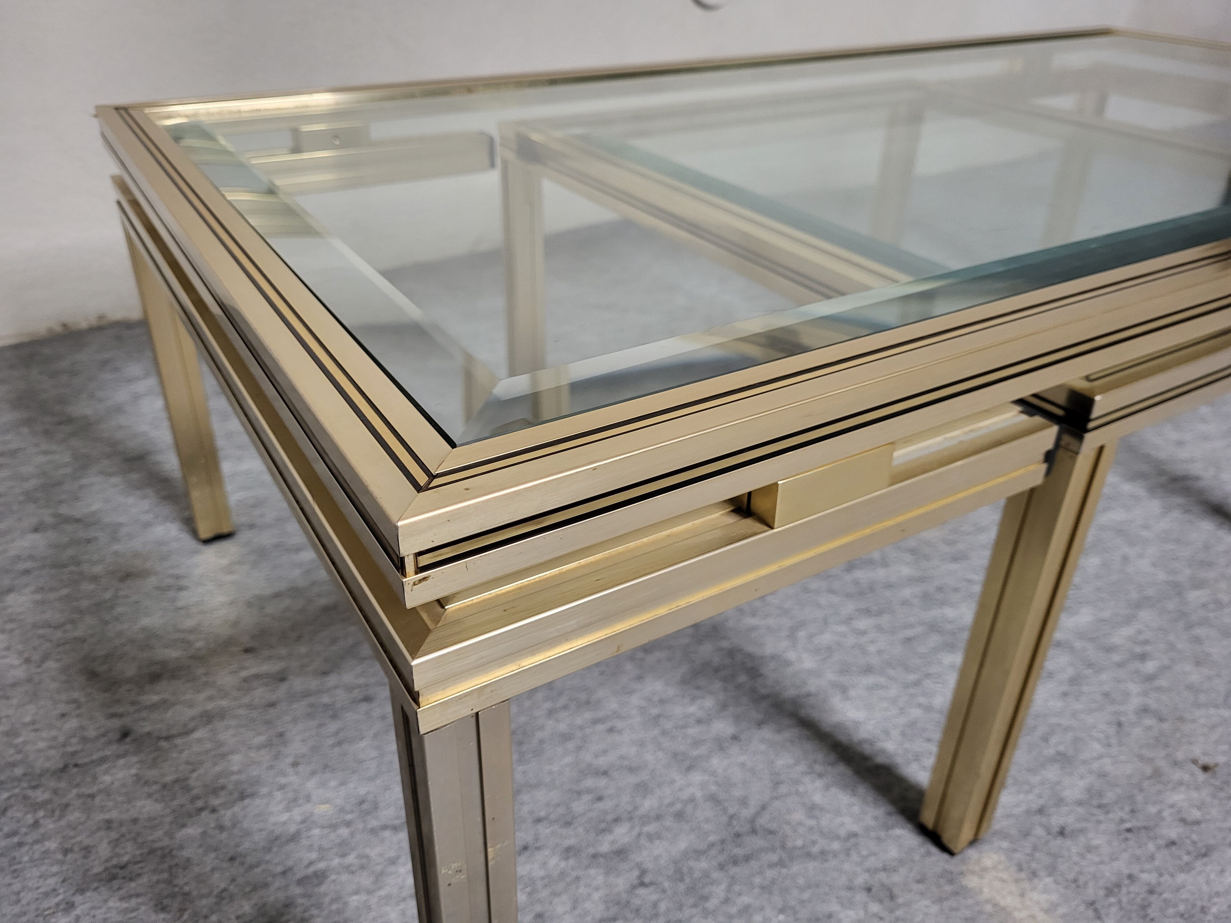 Nesting coffee table Pierre Vandel 1970