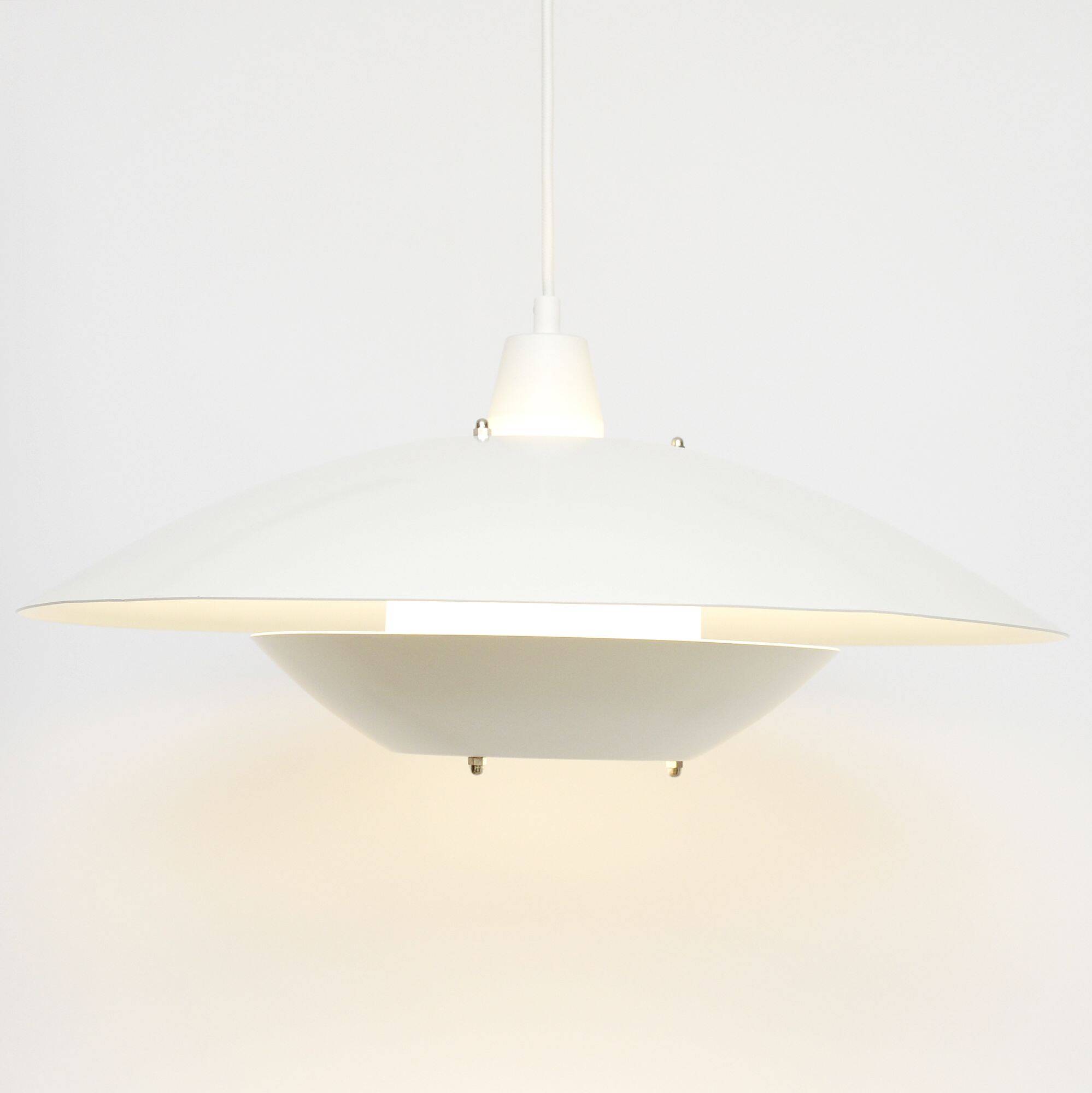 White space age lamp, Denmark 70's